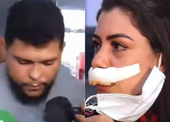 Em depoimento, cantor que deu socos na namorada tentou colocar a culpa nela