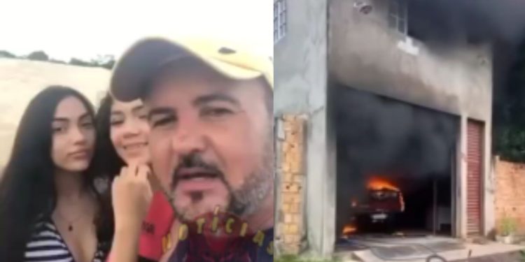 Vídeo: Empresário posta vídeo curtindo com 3 'novinhas' e esposa se vinga queimando tudo