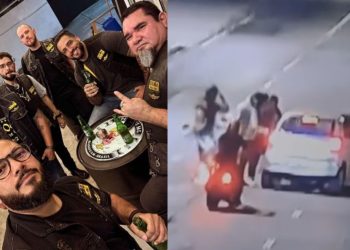 Saiba quem são os motoqueiros indiciados pelo ataque a policial federal em Manaus