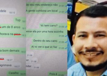Vazam novos prints de pastor conversando com outro pedófil0 em Manaus: "chorava na p1c4"