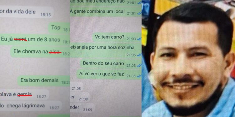 Vazam novos prints de pastor conversando com outro pedófil0 em Manaus: "chorava na p1c4"