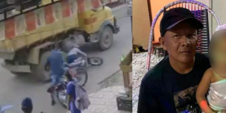 Vídeo mostra momento que motoqueiro faz ultrapassagem e morre em Itacoatiara