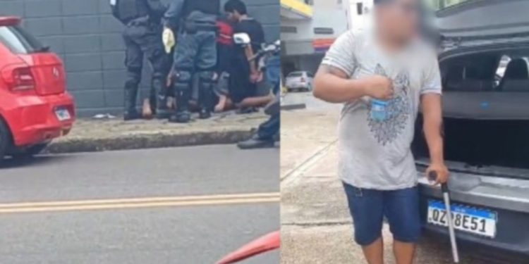 Motorista de aplicativo é sequestrado e colocado no porta-malas no Alvorada