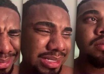 Davi leva 'pé na bund4' da namorada e chora: "não me quer mais"