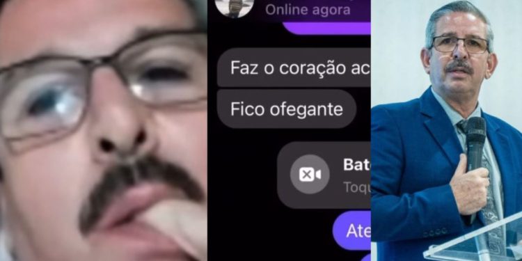 Vaza vídeo íntimo de pastor paraense mostrando o 'varão' para a irmã da igreja: "fico ofegante"
