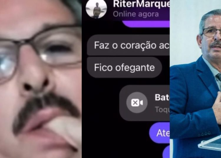 Vaza vídeo íntimo de pastor paraense mostrando o 'varão' para a irmã da igreja: "fico ofegante"
