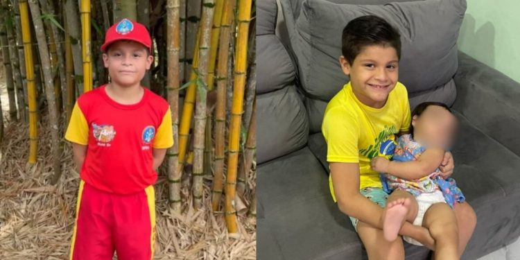 Bombeiro Mirim salva irmã de 1 ano que se engasgou enquanto jantava em Manaus