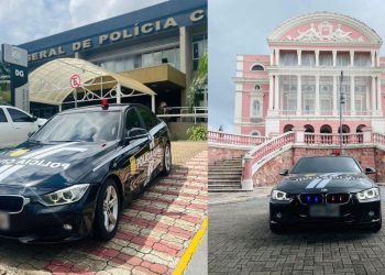 Em Manaus, Polícia Civil passa a usar BMW blindado de meio milhão em operações