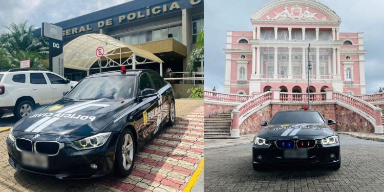 Em Manaus, Polícia Civil passa a usar BMW blindado de meio milhão em operações