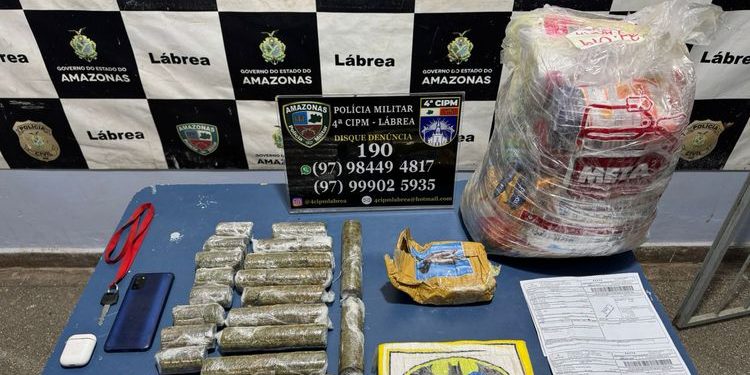 “Cesta básica premiada” jovem levava drogas escondidas dentro de embalagens de alimento