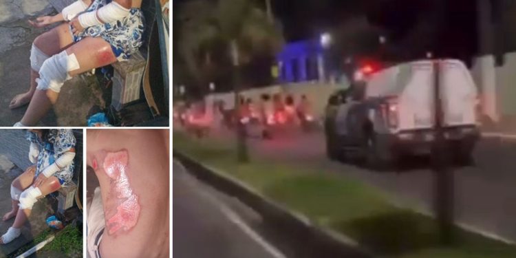 “Rolezinho” tem participação especial da PM. Veja o vídeo