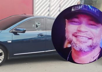 Executado na frente da casa da mãe na Compensa. Vídeo