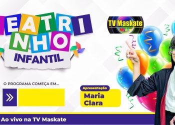 Maria Clara recebe várias homenagens no programa Teatrinho Infantil