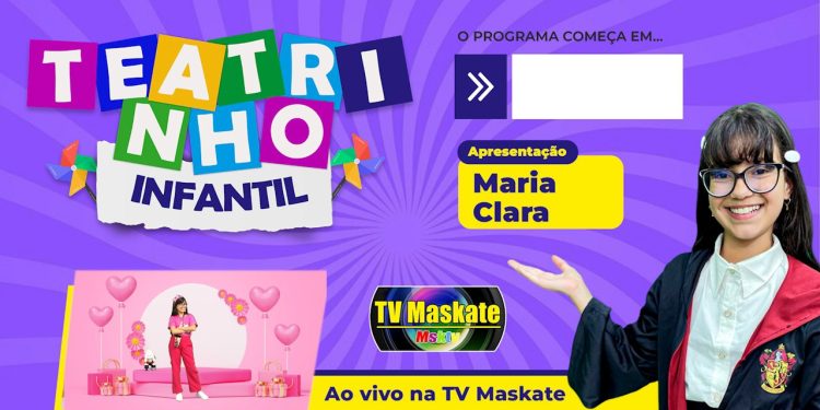 Teatrinho infantil: Os rosas