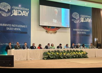 Seminário saúde mental durante Corregedoria Day