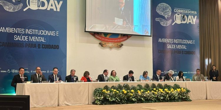 Seminário saúde mental durante Corregedoria Day