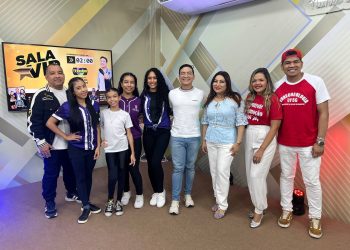 Cia Dance Infinity e Cintia Mendonça no Sala Vip