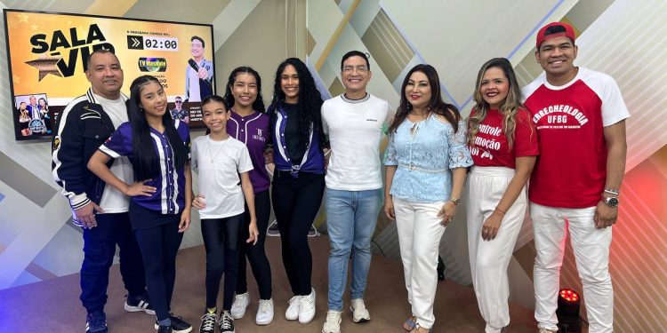 Cia Dance Infinity e Cintia Mendonça no Sala Vip