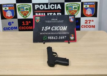 Tentou assaltar com arma falsa, apanhou e acabou preso em Manaus