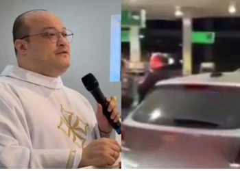 Padre bêbado que xingou frentista é afastado por Diocese