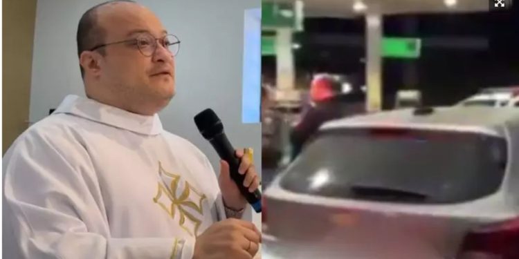 Padre bêbado que xingou frentista é afastado por Diocese
