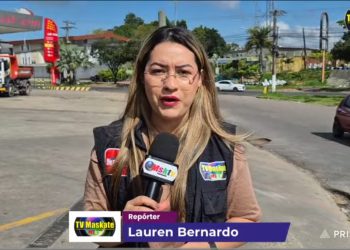 Prefeito David Almeida vistoria obra da lagoa do Bombeamento, que terá primeiro pedalinho