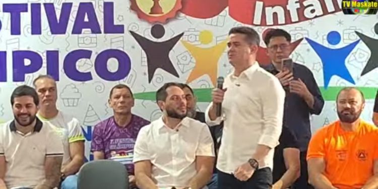 Abertura de 10 anos do “Festival Olímpico da Educação Infantil” e anúncio de concurso público da Semed