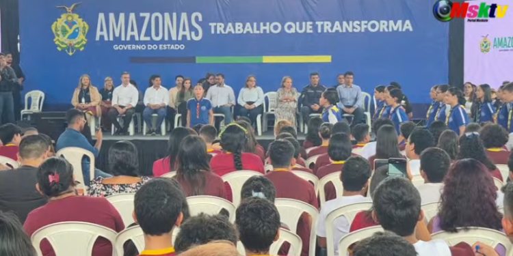 Governador Wilson Lima lança o Programa Estadual das Escolas Cívico-Militares