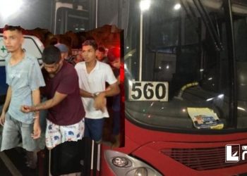 Cai em 33% número de roubos a ônibus, pedestres e celulares