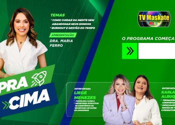 Burnout e Gestão de tempo são os assuntos no programa Pra Cima desta quarta!