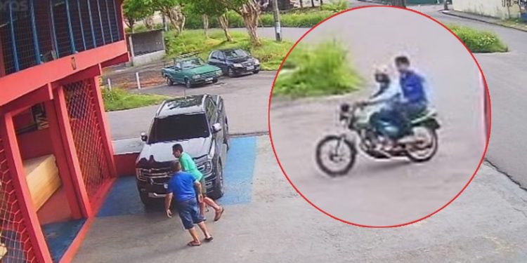 Dupla covarde assalta idosos na Cidade Nova. Veja o vídeo