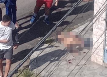 Vídeo forte! Defendeu mulher espancada pelo marido e é morto a facadas