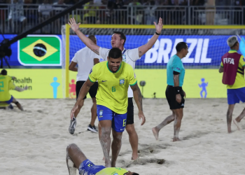 Brasil na final! Vitória contra Portugal no Beach Soccer