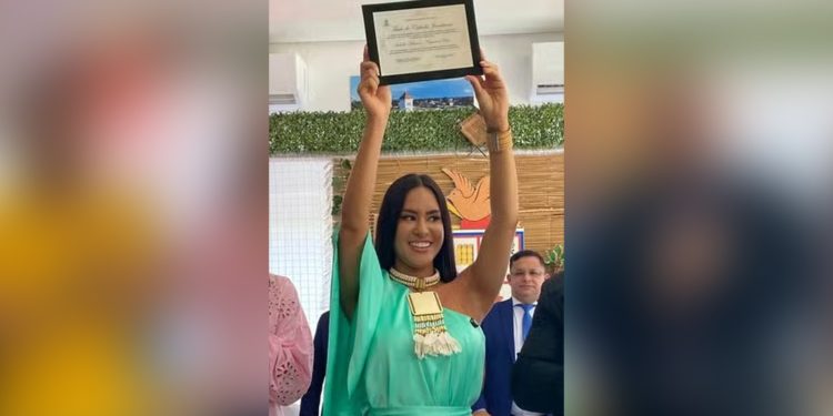 Isabelle Nogueira é a nova Cidadã Honorária de Juruti