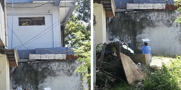 Presentão – Garotinha de 5 anos vai até a prisão para mostrar diploma de formatura à mãe presa