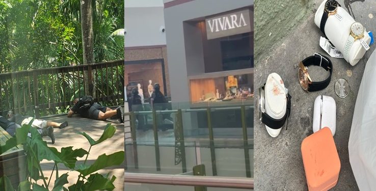 Foragido da justiça, após assaltar joalheria de shopping, cai nas mãos da polícia