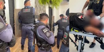 "Abre a porta": Vídeo mostra ação da Força Tática para prender homem que a família refém
