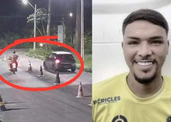 Vídeo mostra momento que jogador do Manaus FC é assassinado a tiros