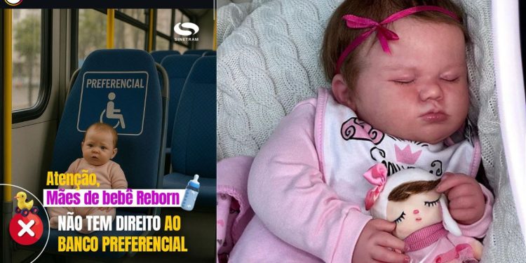 Sinetram sobre mães de bebê reborn em assentos preferenciais: “é fofo, mas não é prioridade”