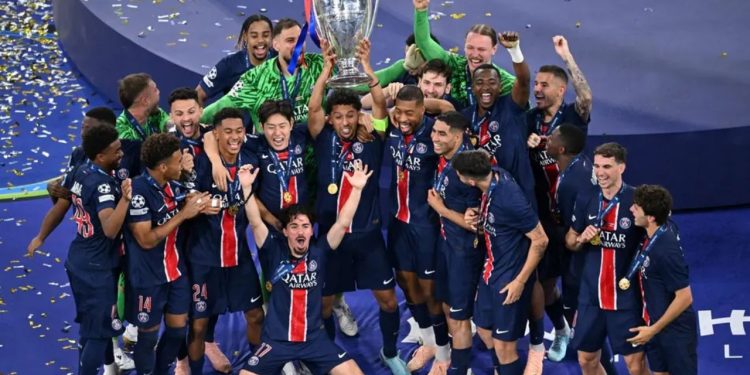 PSG faz história, atropela Inter de Milão e conquista inédita Champions League