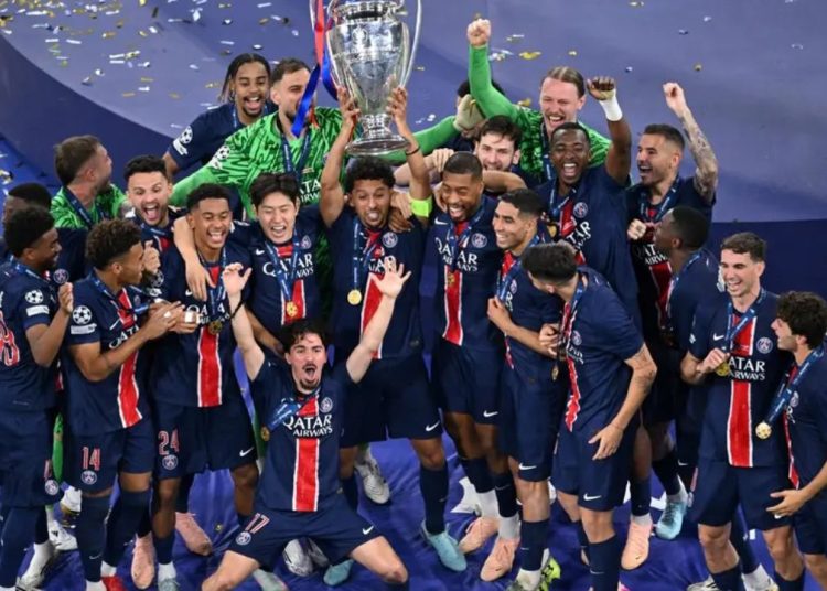 PSG faz história, atropela Inter de Milão e conquista inédita Champions League