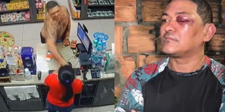 "Tô morrendo de vergonha": homem que agrediu funcionária de posto em Manaus pede desculpas