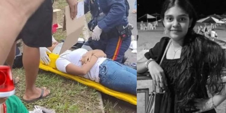 Morre estudante de 13 anos que foi atropelada com as amigas na avenida Torquato Tapajós