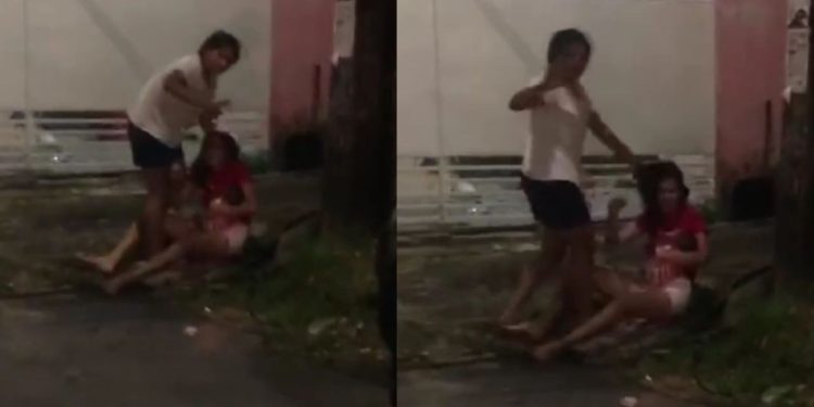 Com bebê no colo, mulher é agredida no bairro Alvorada