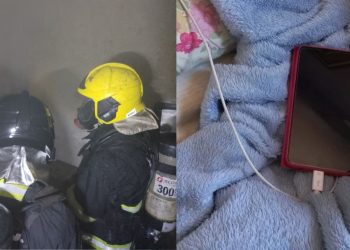 Em cima do colchão, celular ligado na tomada explode e quase queima casa inteira no Distrito
