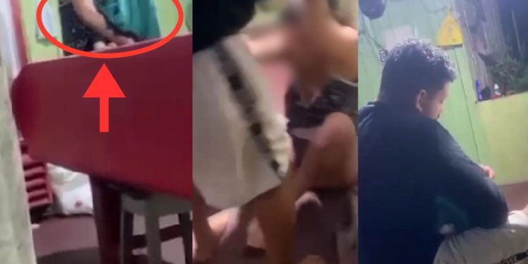 “Zé buc3t4”: vídeo mostra homem batendo na mulher com bebê no colo no Amazonas