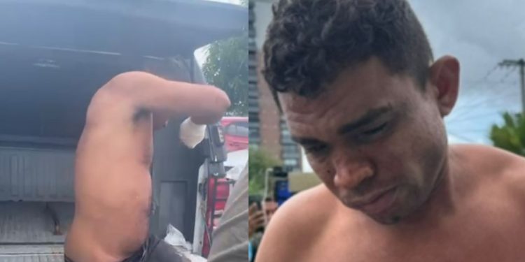 Drogadinho faz a mãe, esposa e filha reféns em condomínio na Ponta Negra; ele foi preso