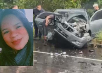 Tragédia no Amazonas: Grávida de 5 meses morre em acidente durante a chuva; VÍDEO