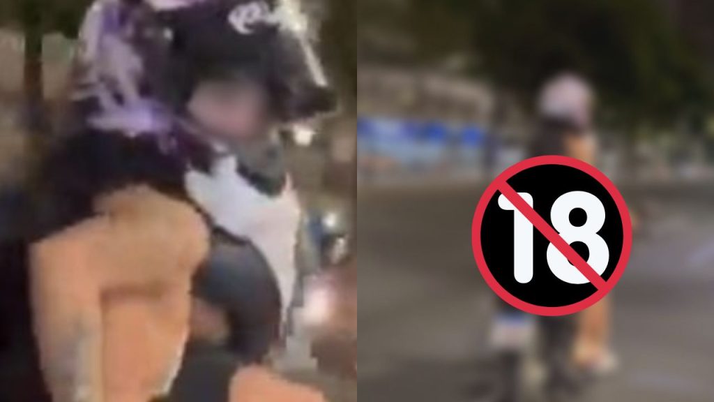 Do jeito que veio ao mundo, novinha empina o 'popô' na moto pelas ruas de Manaus; VÍDEO
