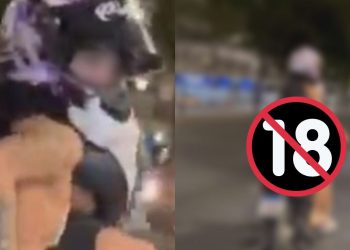 Do jeito que veio ao mundo, novinha empina o 'popô' na moto pelas ruas de Manaus; VÍDEO